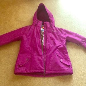 Magenta used excellent condition winter coat.